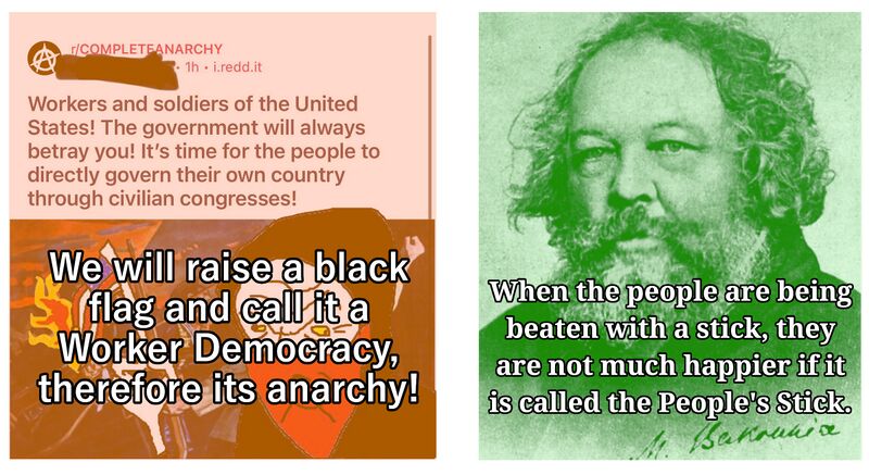 File:When the people are being beaten with a stick, they are not much happier if it is called the People's Stick.jpg